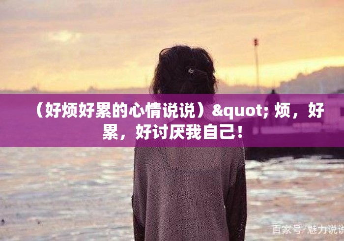 （好烦好累的心情说说）" 烦，好累，好讨厌我自己！