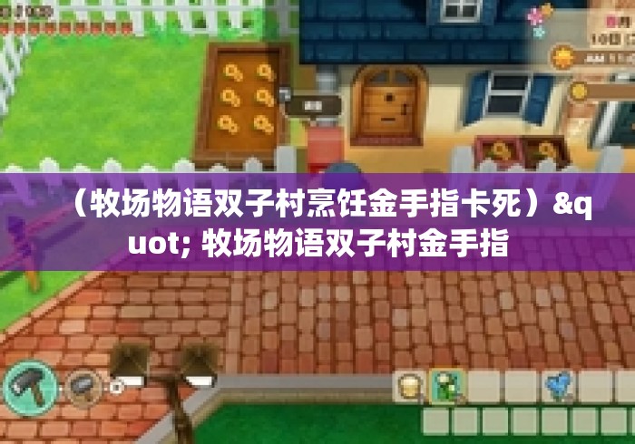 （牧场物语双子村烹饪金手指卡死）" 牧场物语双子村金手指
