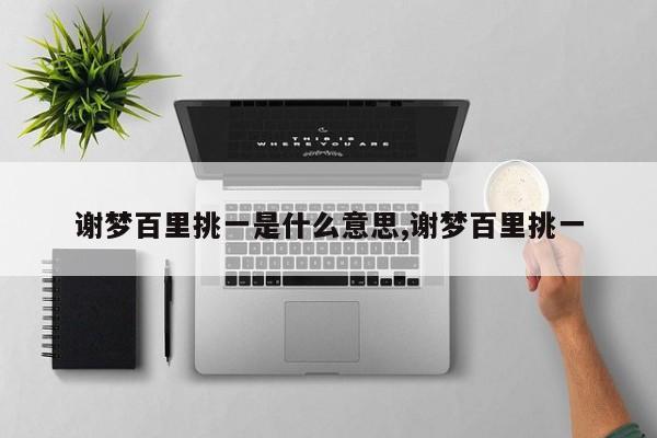 谢梦百里挑一是什么意思,谢梦百里挑一